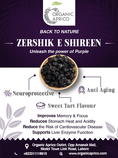 Zarshak Shireen benefits