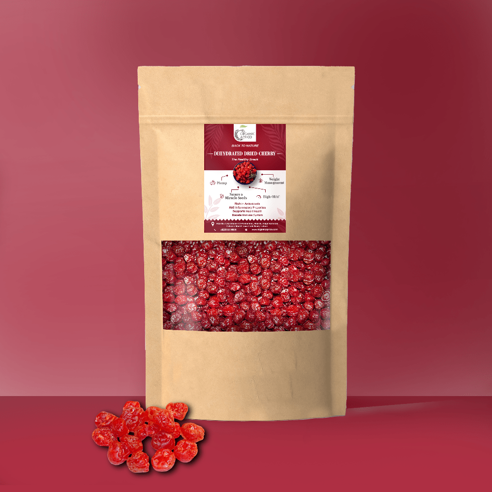 Preserved cherries Mockup