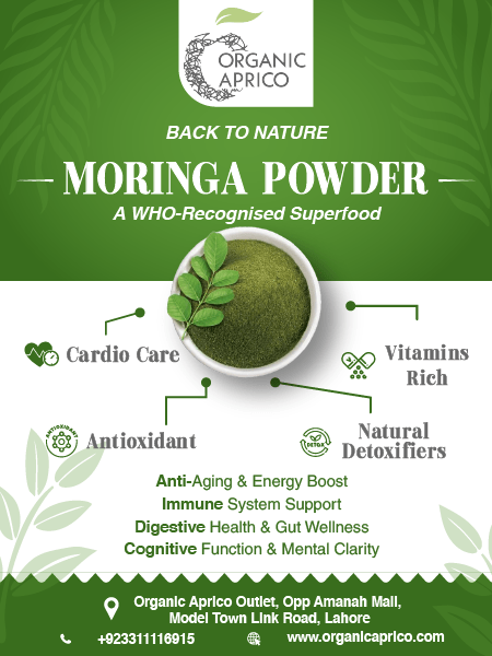 Moringa Powder Label