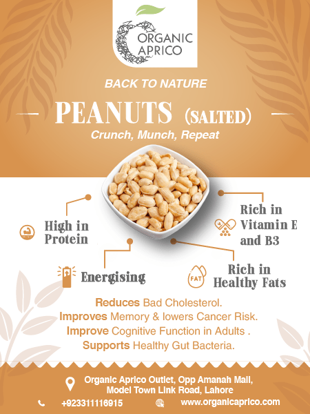 Salted peanuts benefits