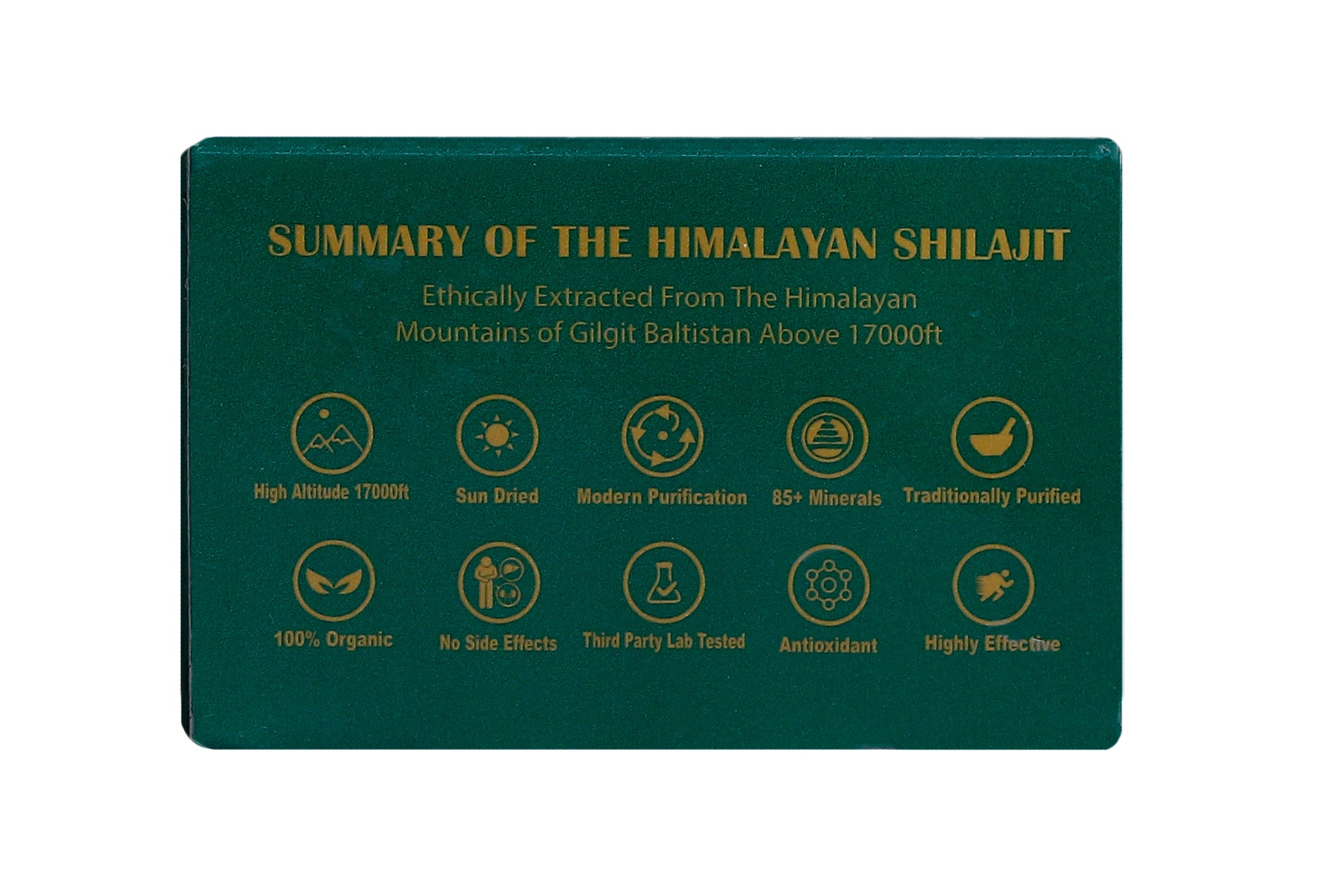 Summary of Himalayan Shilajit