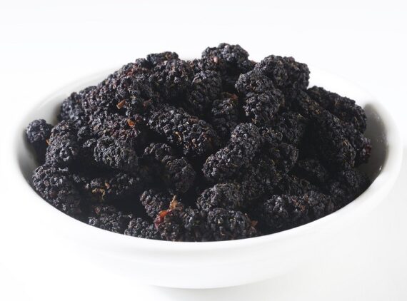Sun dried Black Mulberries